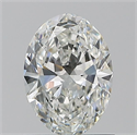Natural Diamond 0.90 Carats, Oval with  Cut, F Color, VVS1 Clarity and Certified by GIA