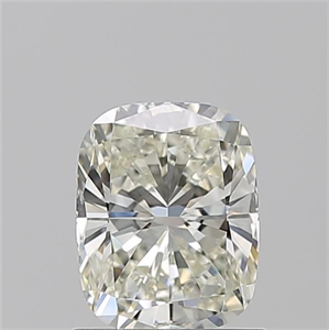 Picture of Natural Diamond 1.01 Carats, Cushion with  Cut, K Color, VS2 Clarity and Certified by GIA