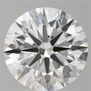 Picture of Lab Grown Diamond 5.10 Carats, Round with Ideal Cut, E Color, VVS2 Clarity and Certified by IGI