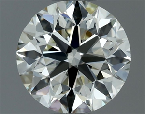 Picture of Natural Diamond 0.60 Carats, Round with Excellent Cut, K Color, VVS1 Clarity and Certified by IGI