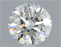 Natural Diamond 1.20 Carats, Round with Excellent Cut, L Color, VS1 Clarity and Certified by GIA