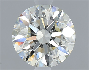 Picture of Natural Diamond 1.20 Carats, Round with Excellent Cut, L Color, VS1 Clarity and Certified by GIA