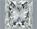 Natural Diamond 1.51 Carats, Princess with  Cut, J Color, VS1 Clarity and Certified by IGI