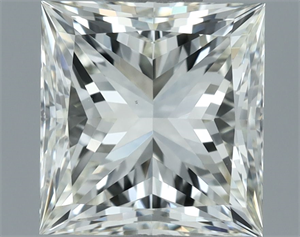 Foto Diamante Natural 1.51 quilates, Princesa , Color J, claridad VS1 y certificado IGI de