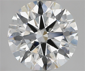 Picture of Natural Diamond 2.55 Carats, Round with Excellent Cut, F Color, SI2 Clarity and Certified by GIA