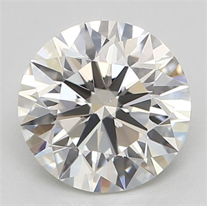 Picture of Natural Diamond 0.71 Carats, Round with Excellent Cut, J Color, VS2 Clarity and Certified by GIA