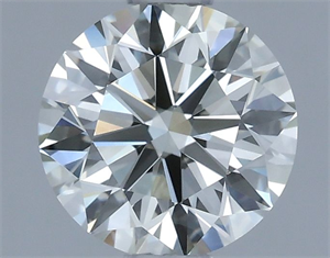 Picture of Natural Diamond 1.02 Carats, Round with Excellent Cut, J Color, VVS1 Clarity and Certified by GIA