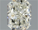 Natural Diamond 0.90 Carats, Radiant with  Cut, K Color, SI2 Clarity and Certified by GIA