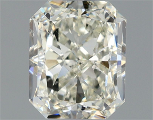 Picture of Natural Diamond 0.90 Carats, Radiant with  Cut, K Color, SI2 Clarity and Certified by GIA