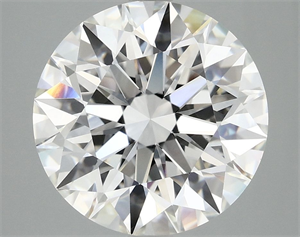 Picture of Lab Grown Diamond 5.08 Carats, Round with Excellent Cut, F Color, VVS2 Clarity and Certified by IGI