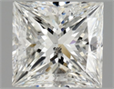 Natural Diamond 1.21 Carats, Princess with  Cut, G Color, SI2 Clarity and Certified by HRD