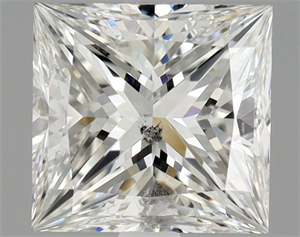 Picture of Natural Diamond 1.21 Carats, Princess with  Cut, G Color, SI2 Clarity and Certified by HRD