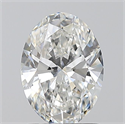 Natural Diamond 1.20 Carats, Oval with  Cut, F Color, VS2 Clarity and Certified by GIA