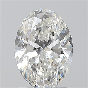 Picture of Natural Diamond 1.20 Carats, Oval with  Cut, F Color, VS2 Clarity and Certified by GIA