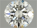 Diamante Natural 0.52 quilates, Redondo , Color J, claridad VVS2 y certificado GIA