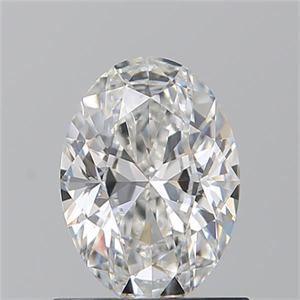 Picture of Natural Diamond 0.91 Carats, Oval with  Cut, F Color, VS2 Clarity and Certified by GIA