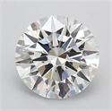 Lab Grown Diamond 2.03 Carats, Round with Excellent Cut, D Color, IF Clarity and Certified by GIA