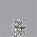Diamante Natural 0.23 quilates, Radiante , Color E, claridad VVS1 y certificado GIA