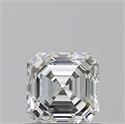 Diamante Natural 0.81 quilates, Asscher , Color H, claridad VVS2 y certificado GIA