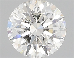 Picture of Natural Diamond 0.80 Carats, Round with Excellent Cut, I Color, I1 Clarity and Certified by GIA