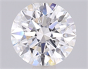 Del inventario de diamantes de laboratorio, 1.04 quilates, Redondo , Color D, claridad VVS2 y certificado IGI