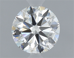 Foto Diamante Natural 0.70 quilates, Redondo , Color F, claridad VVS1 y certificado IGI de