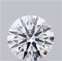Lab Grown Diamond 1.52 Carats, Round with Ideal Cut, D Color, VS1 Clarity and Certified by IGI