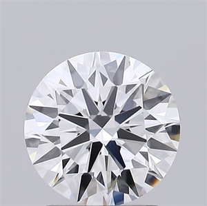 Picture of Lab Grown Diamond 1.52 Carats, Round with Ideal Cut, D Color, VS1 Clarity and Certified by IGI