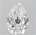 Natural Diamond 2.02 Carats, Pear with  Cut, E Color, VS2 Clarity and Certified by GIA