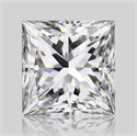 Natural Diamond 1.01 Carats, Princess with  Cut, G Color, VS1 Clarity and Certified by GIA