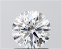 Lab Grown Diamond 1.05 Carats, Round with Ideal Cut, D Color, VVS2 Clarity and Certified by IGI