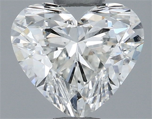 Foto Diamante Natural 0.72 quilates, Corazón , Color I, claridad SI2 y certificado GIA de