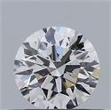 Natural Diamond 0.44 Carats, Round with Excellent Cut, H Color, VS1 Clarity and Certified by GIA