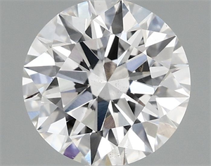 Picture of Lab Grown Diamond 1.10 Carats, Round with Ideal Cut, D Color, VS2 Clarity and Certified by IGI