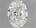Diamante Natural 0.52 quilates, Ovalado , Color H, claridad VS1 y certificado IGI