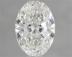 Foto Diamante Natural 0.52 quilates, Ovalado , Color H, claridad VS1 y certificado IGI de