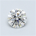 Diamante Natural 0.71 quilates, Redondo , Color D, claridad SI2 y certificado GIA