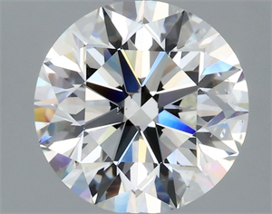 Foto Diamante Natural 2.01 quilates, Redondo , Color G, claridad SI1 y certificado GIA de