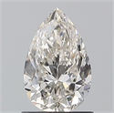 Natural Diamond 1.01 Carats, Pear with  Cut, J Color, VVS1 Clarity and Certified by GIA