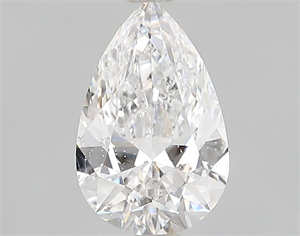 Picture of Natural Diamond 1.20 Carats, Pear with  Cut, D Color, SI2 Clarity and Certified by GIA