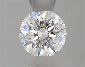 Picture of Natural Diamond 0.51 Carats, Round with Excellent Cut, E Color, SI1 Clarity and Certified by GIA