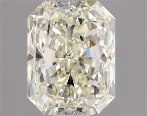 Picture of Natural Diamond 1.01 Carats, Radiant with  Cut, L Color, VS2 Clarity and Certified by GIA