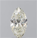 Natural Diamond 2.01 Carats, Marquise with  Cut, L Color, SI1 Clarity and Certified by GIA
