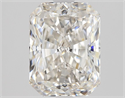 Natural Diamond 1.51 Carats, Radiant with  Cut, I Color, VVS1 Clarity and Certified by GIA