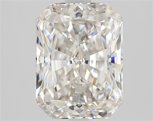 Picture of Natural Diamond 1.51 Carats, Radiant with  Cut, I Color, VVS1 Clarity and Certified by GIA