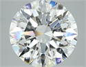 Diamante Natural 3.55 quilates, Redondo , Color H, claridad VVS2 y certificado GIA