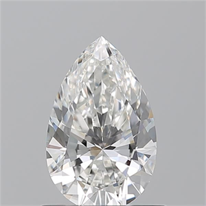 Picture of Natural Diamond 0.71 Carats, Pear with  Cut, G Color, VS1 Clarity and Certified by GIA