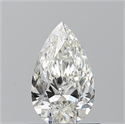 Diamante Natural 0.70 quilates, De pera , Color I, claridad VVS2 y certificado GIA
