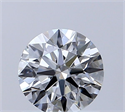Diamante Natural 0.70 quilates, Redondo , Color G, claridad VVS1 y certificado GIA