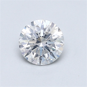 Picture of Natural Diamond 0.70 Carats, Round with Very Good Cut, F Color, I1 Clarity and Certified by GIA
